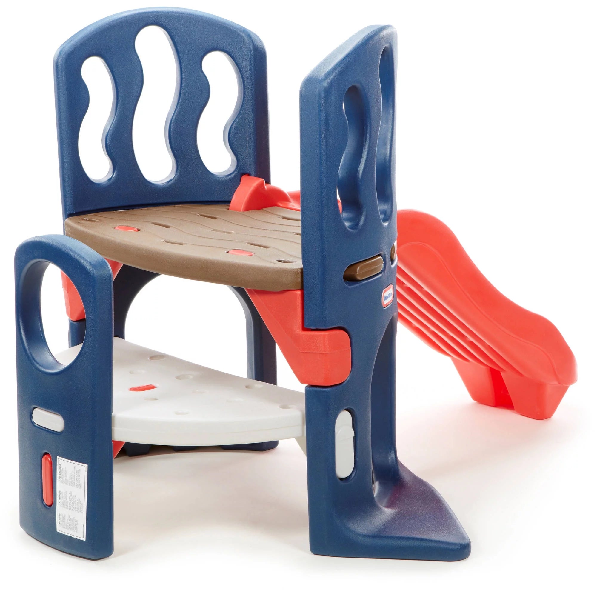 Little Tikes Hide & Slide Climber, bleu et rouge – Jouet d