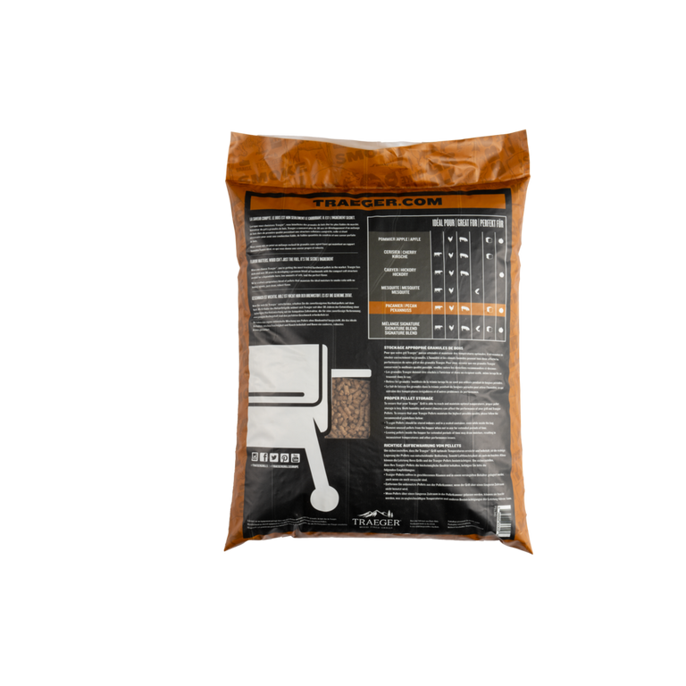Traeger pekannødpiller til grill