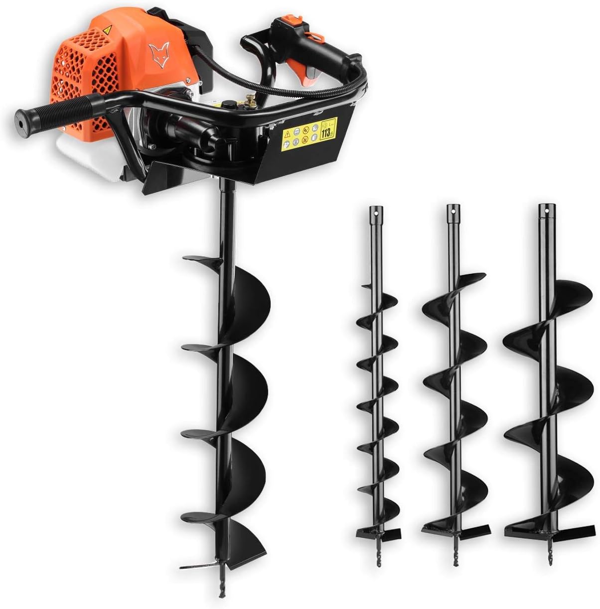 FUXTEC FX-EB152-3HP 52CC benzinboremaskine med 3 bor 100/150/200 mm