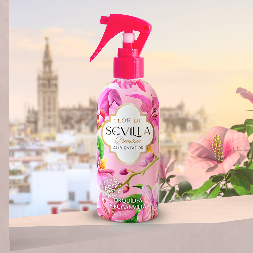 Désodorisant haut de gamme Flor de Sevilla Orchidée et Bougainvillée
