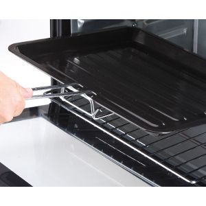 Barbecue Jata Hn916 16 L 1200 W noir en acier inoxydable