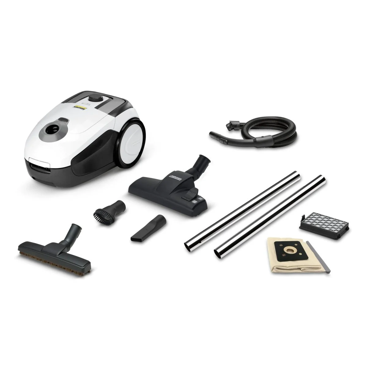 2025 VC 3 Støvsuger med multicyklonisk teknologi – Kraftig poseløs sugning og HEPA 12-filter for renere luft