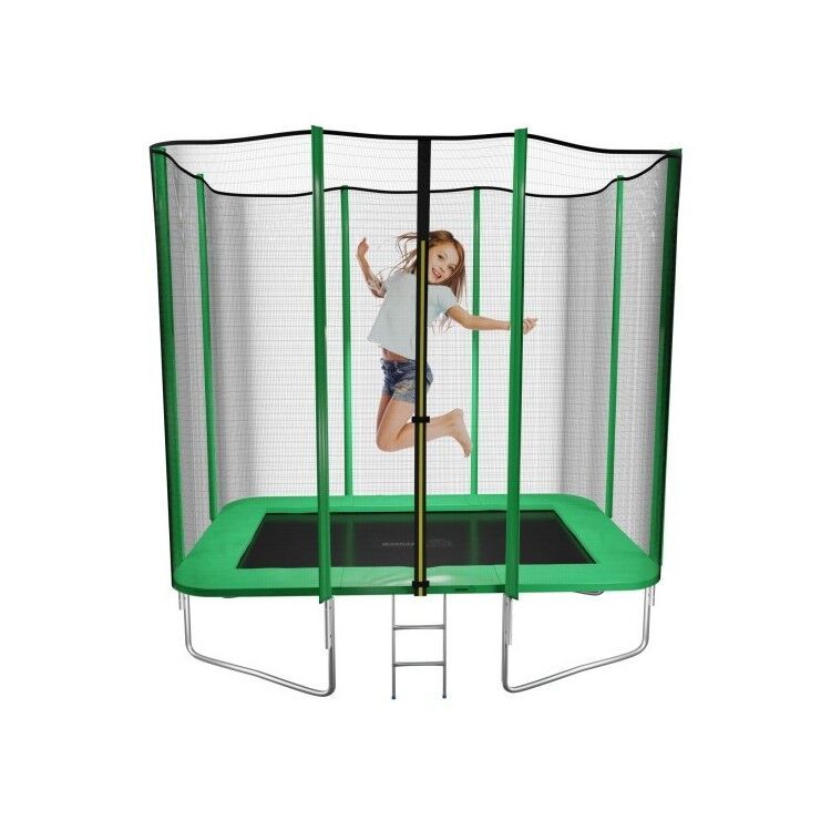 Masgames Rektangulær Deluxe M Trampolin