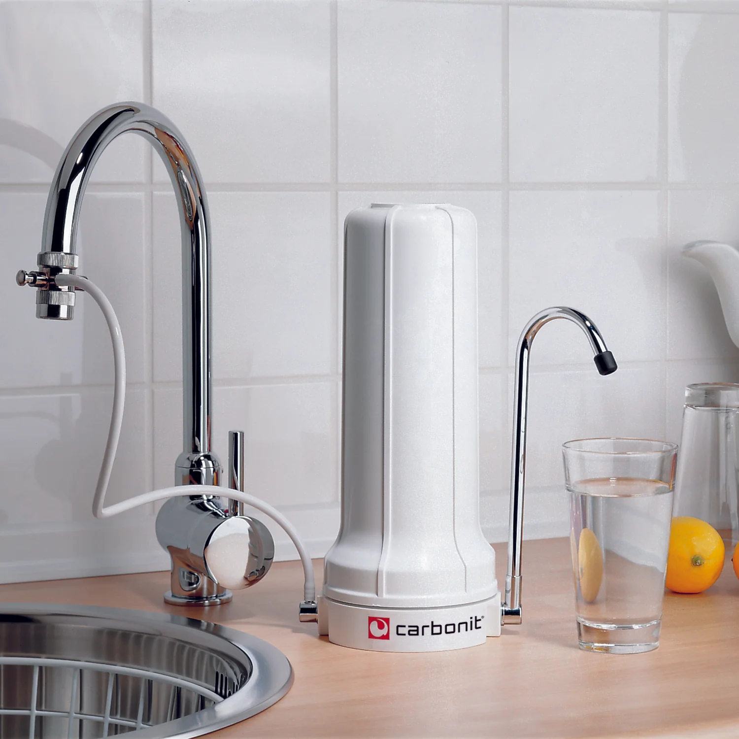 2025 SANUNO – Økonomisk vandfiltersæt til vasken med premium NFP-patron og tilbehør