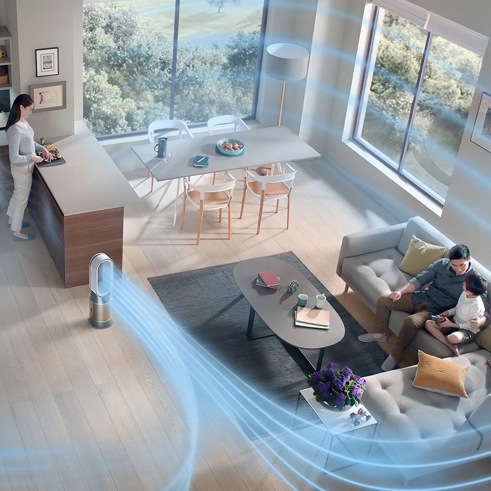 Dyson HP09 Hot+Cool™ Formaldehyd-renser Varmeblæser