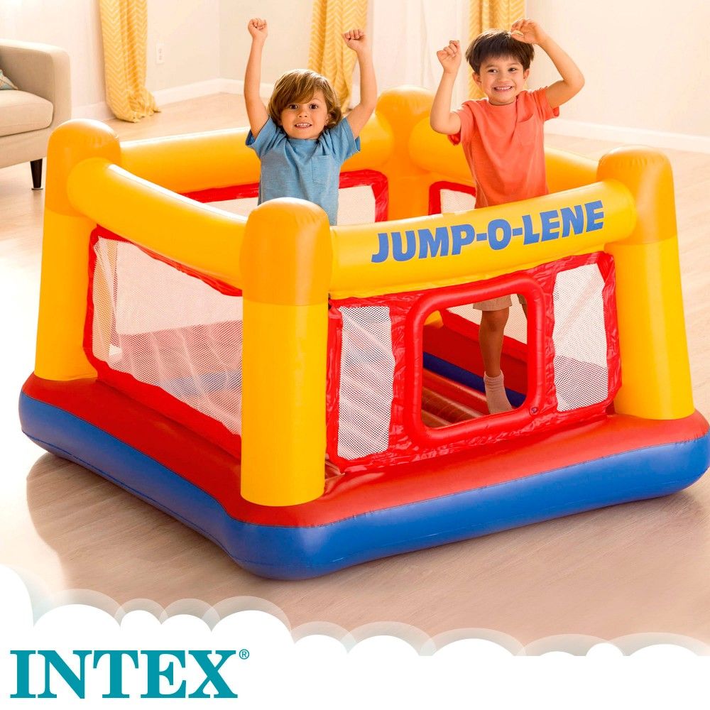 Intex Jump-o-lene oppustelig jumper 174x112 cm