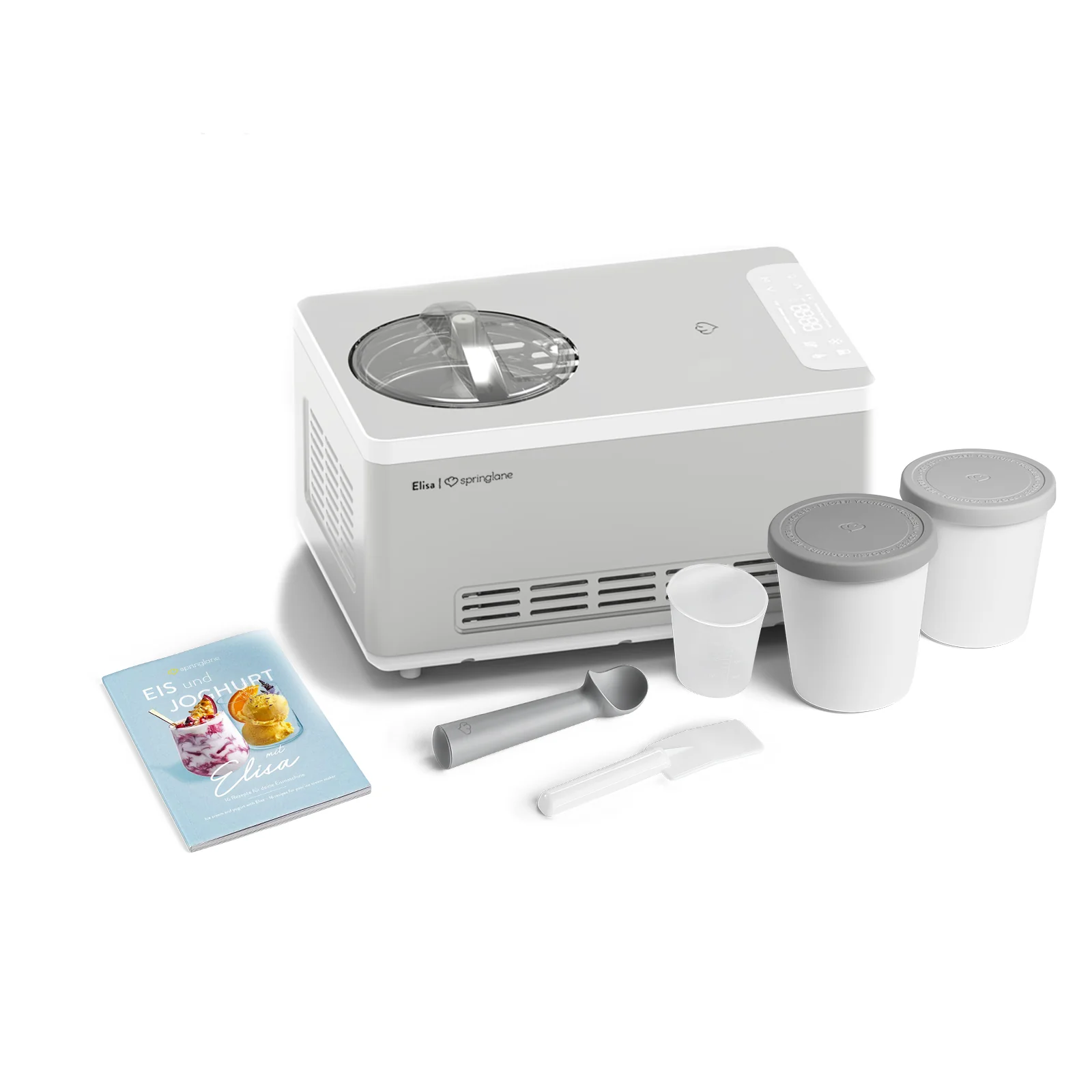 2025 Elisa 2,0 liters køleskab – sort eller sølv