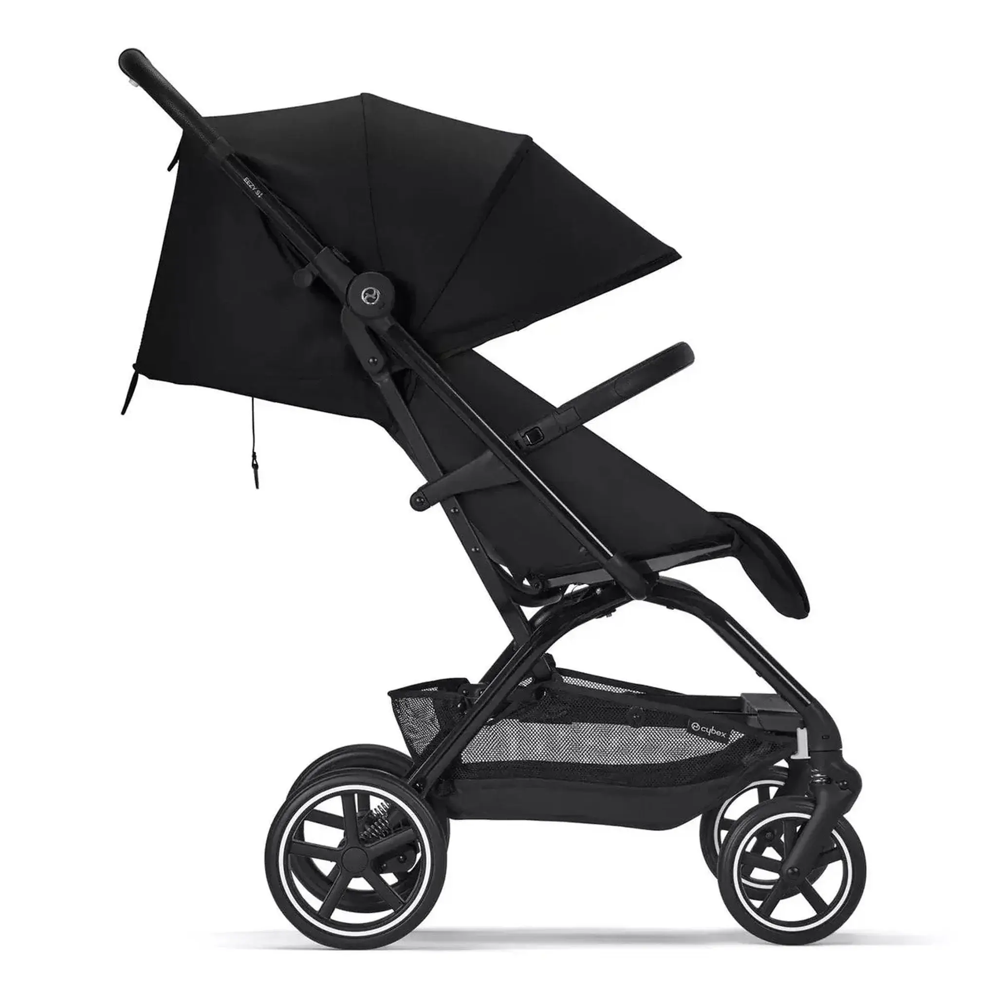 2025 Cybex Gold Eezy S+2 Kompakt Barnevogn Moon Black