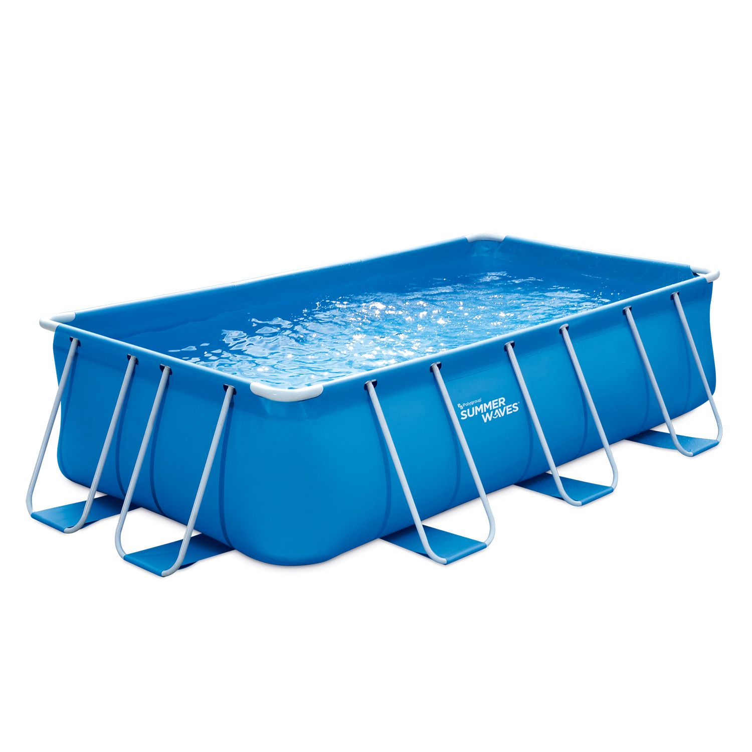 Rørformet pool 4m x 2m x 1m