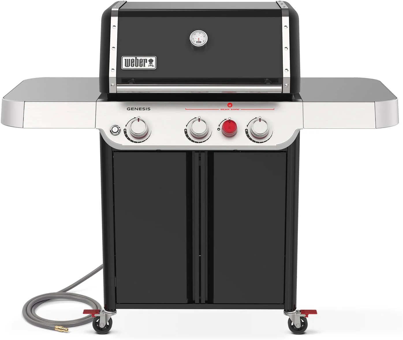 Weber Genesis E-325 Propangasgrill, Baujahr 2025. Farbe: Schwarz.