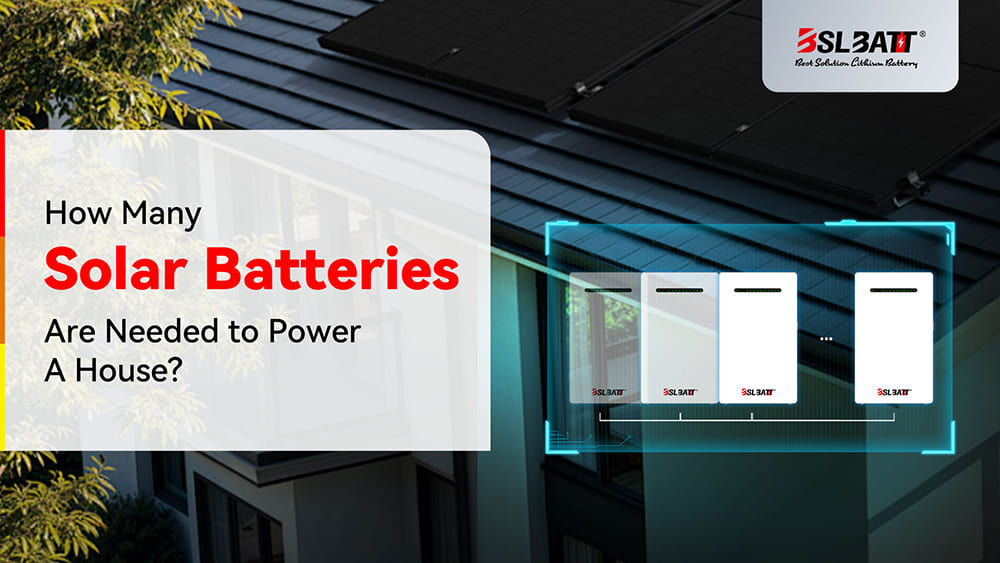 How many solar batteries are needed for a home