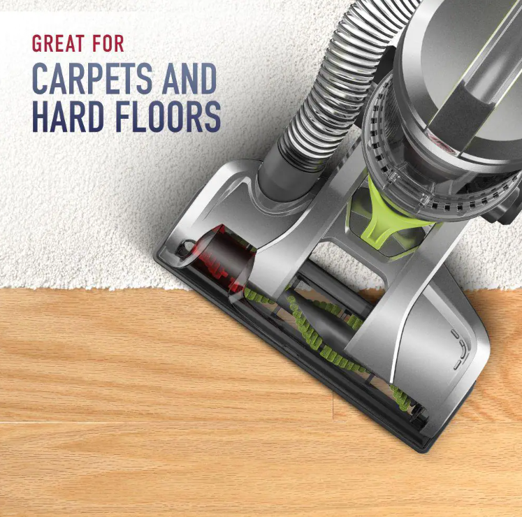 Aspirateur vertical sans sac HOOVER UH72400 WindTunnel Air Steerable pour poils d