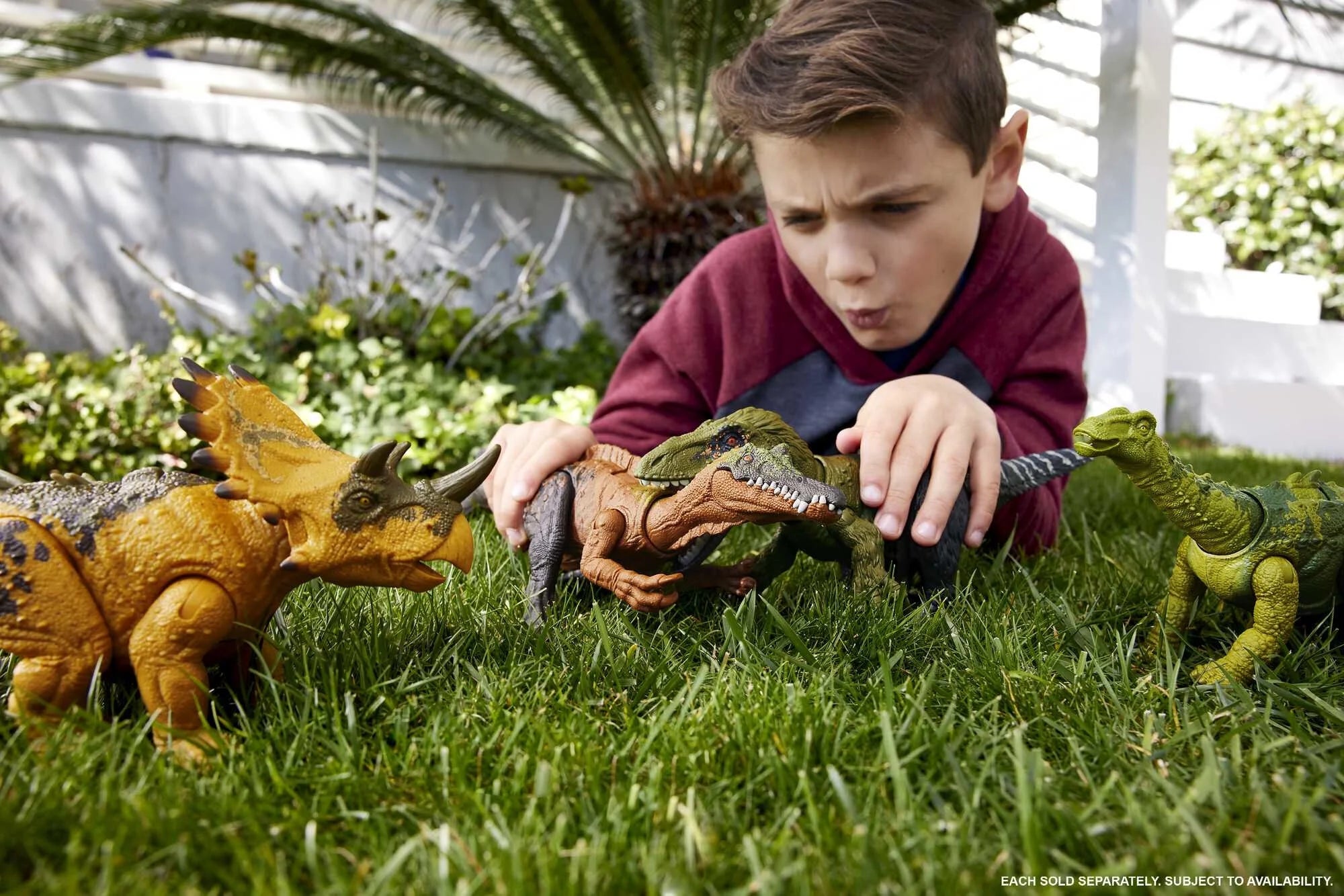 Jurassic World Wild Roar Orkoraptor Dinosaurfigur med lyd