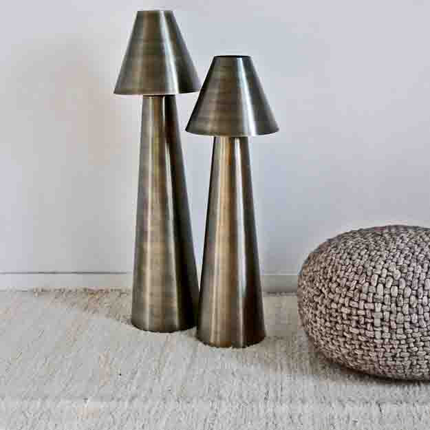 Stehleuchte 2025, Metall in Antikbronze, Ø26x93 cm, E27 - OPLP0001