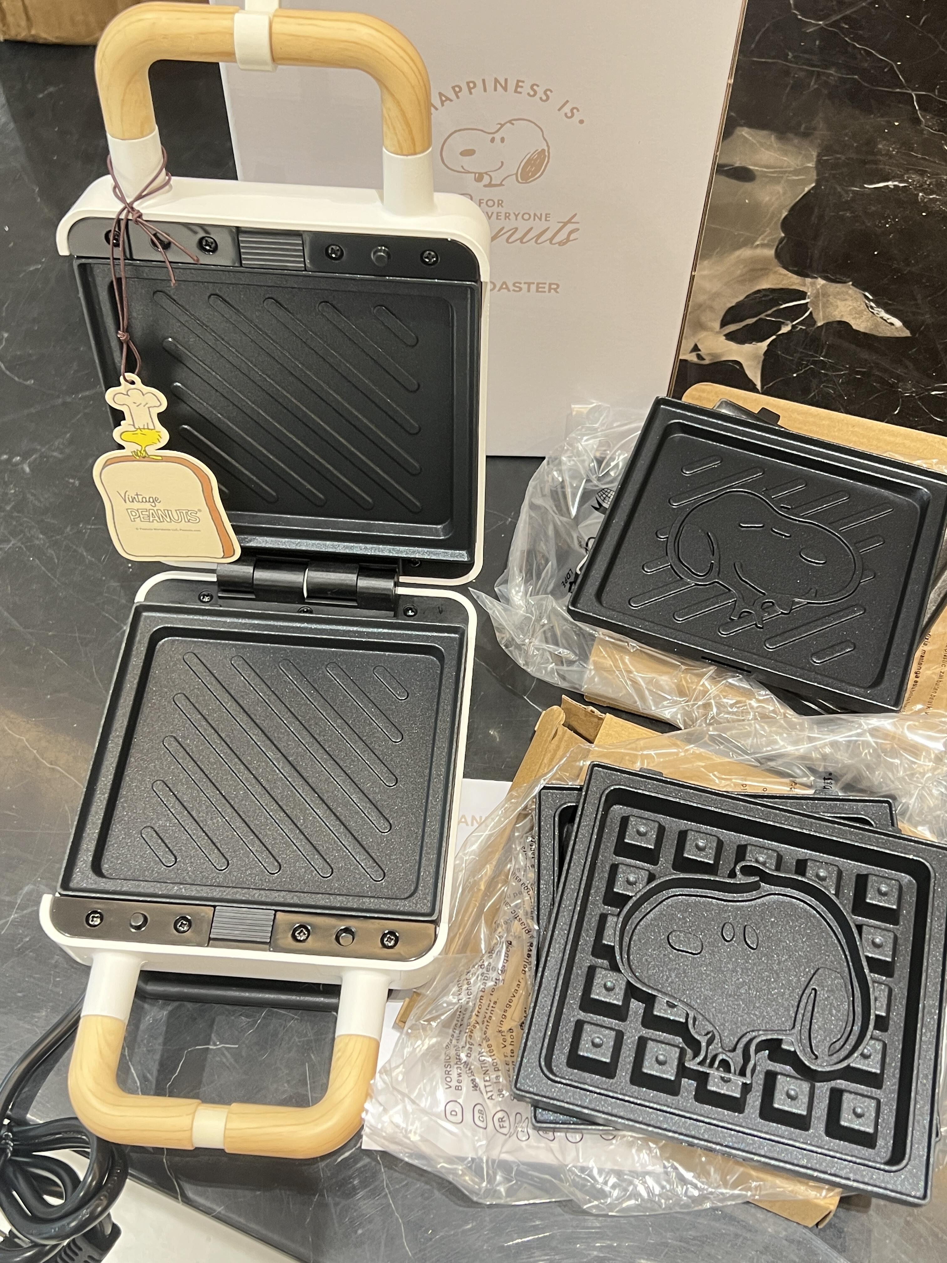 Snoopy Sandwich Maker, Waffle Maker, and Electric Griddle