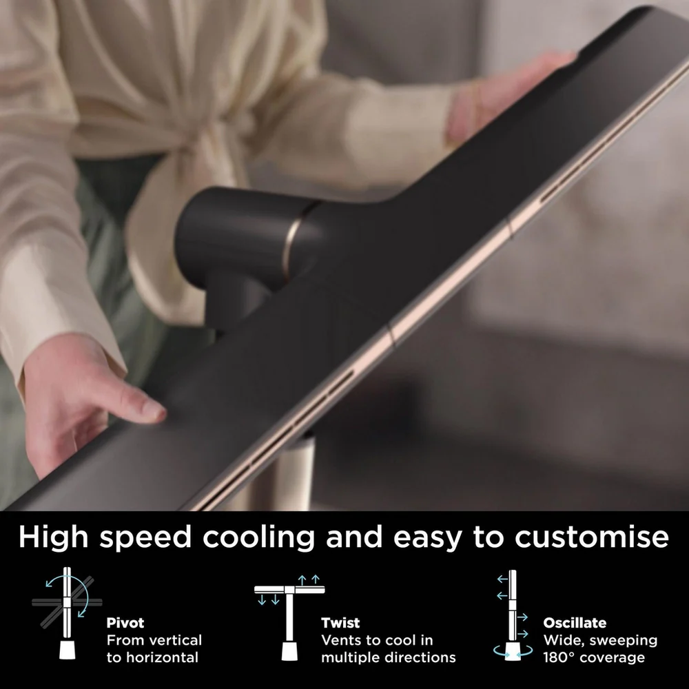 2025 TurboBlade Shark TF200SUK multidirektionel køleblæser – Kraftig bladløs luftstrøm med brugerdefineret kølekontrol