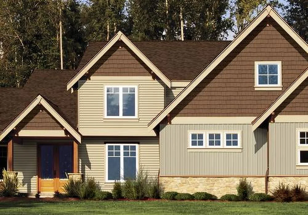 Certainteed Cedar Impressions Double 7 in Straight Edge Perfection Shingles Siding (1/2 Square)