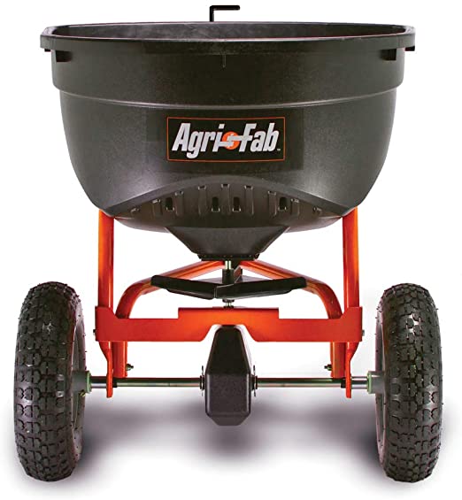 Agri-Fab 45-0463 bugseret spreder til spredning med en kapacitet på 130 pund