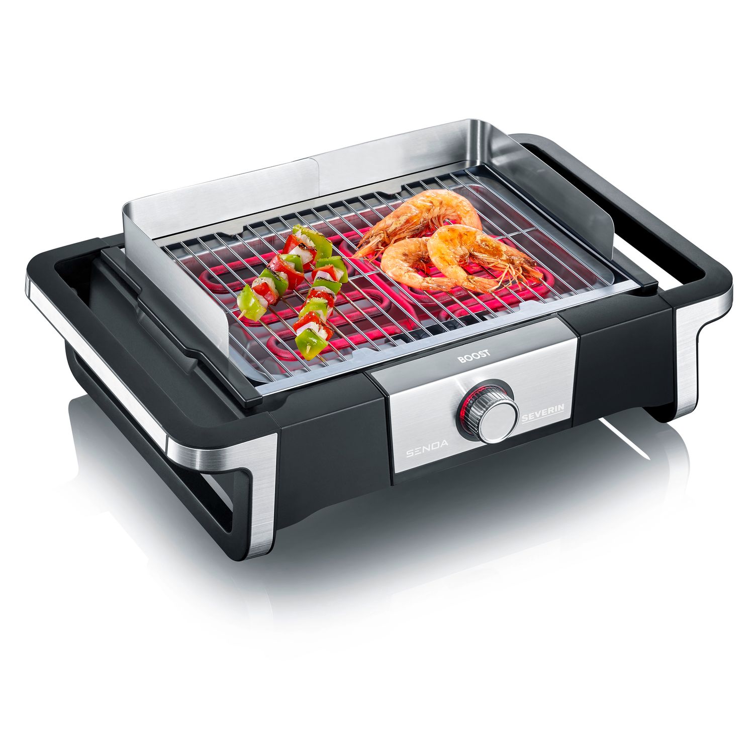 Severin Boost Elektrogrill Barbecue Schwarz Seite 8113
