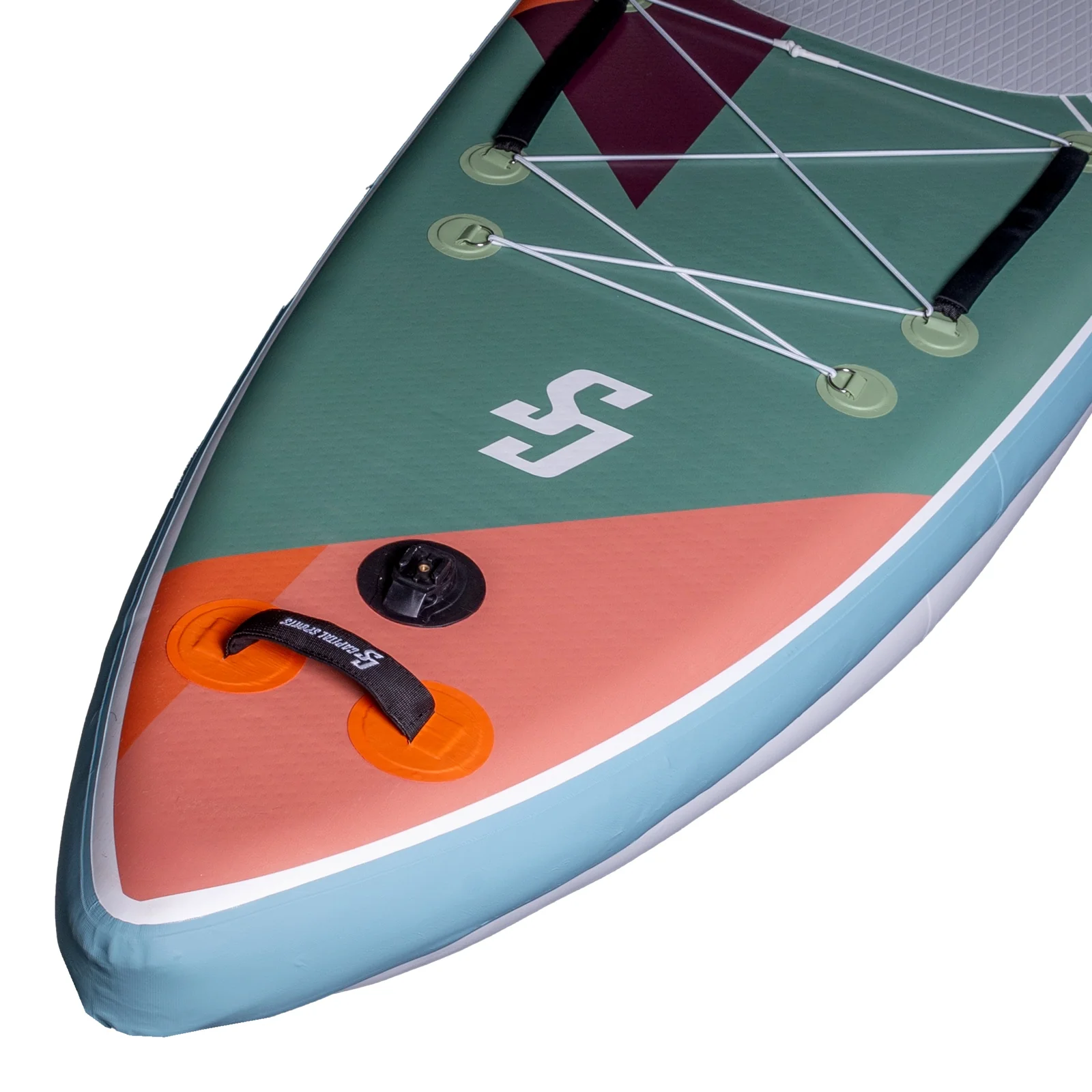 2025 Kipu Allrounder 365 Oppusteligt SUP-board 365 x 82 x 15 cm – Komplet Orange Kit