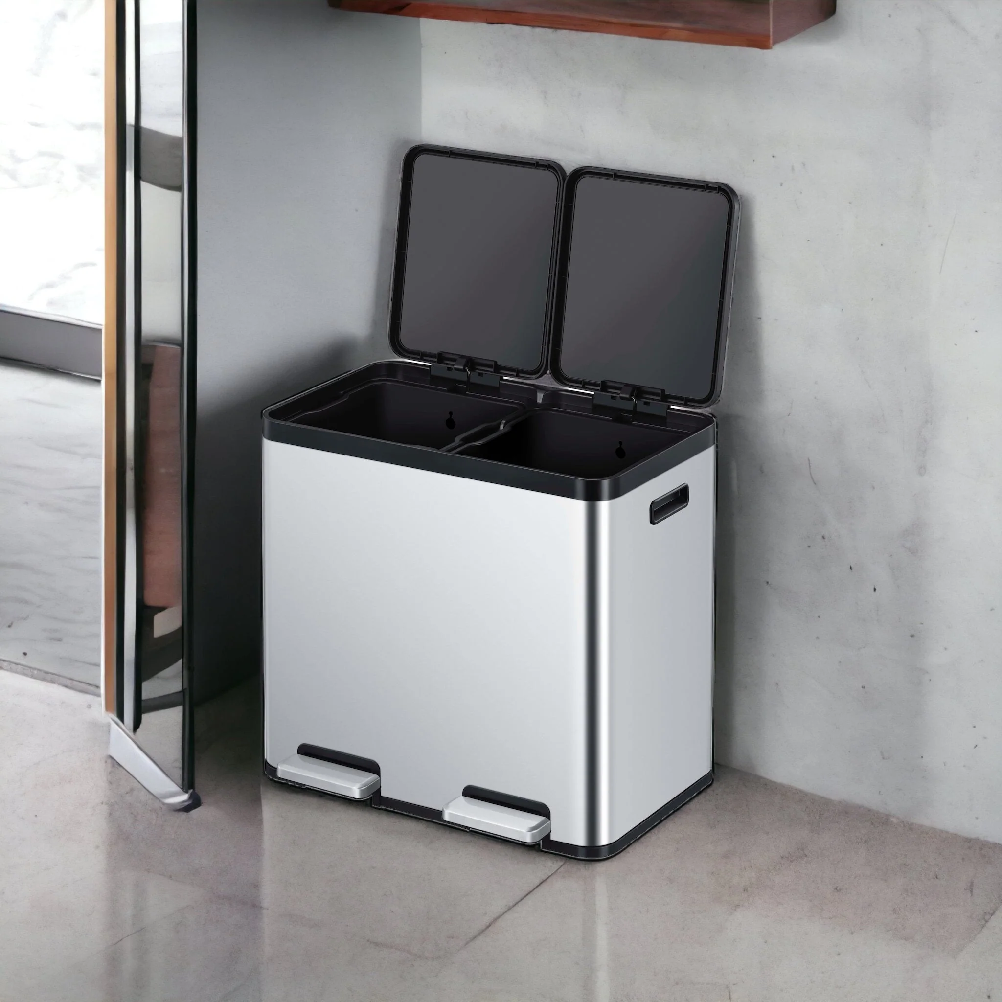 2025 Essential Recycling Pedalspand 22L+22L