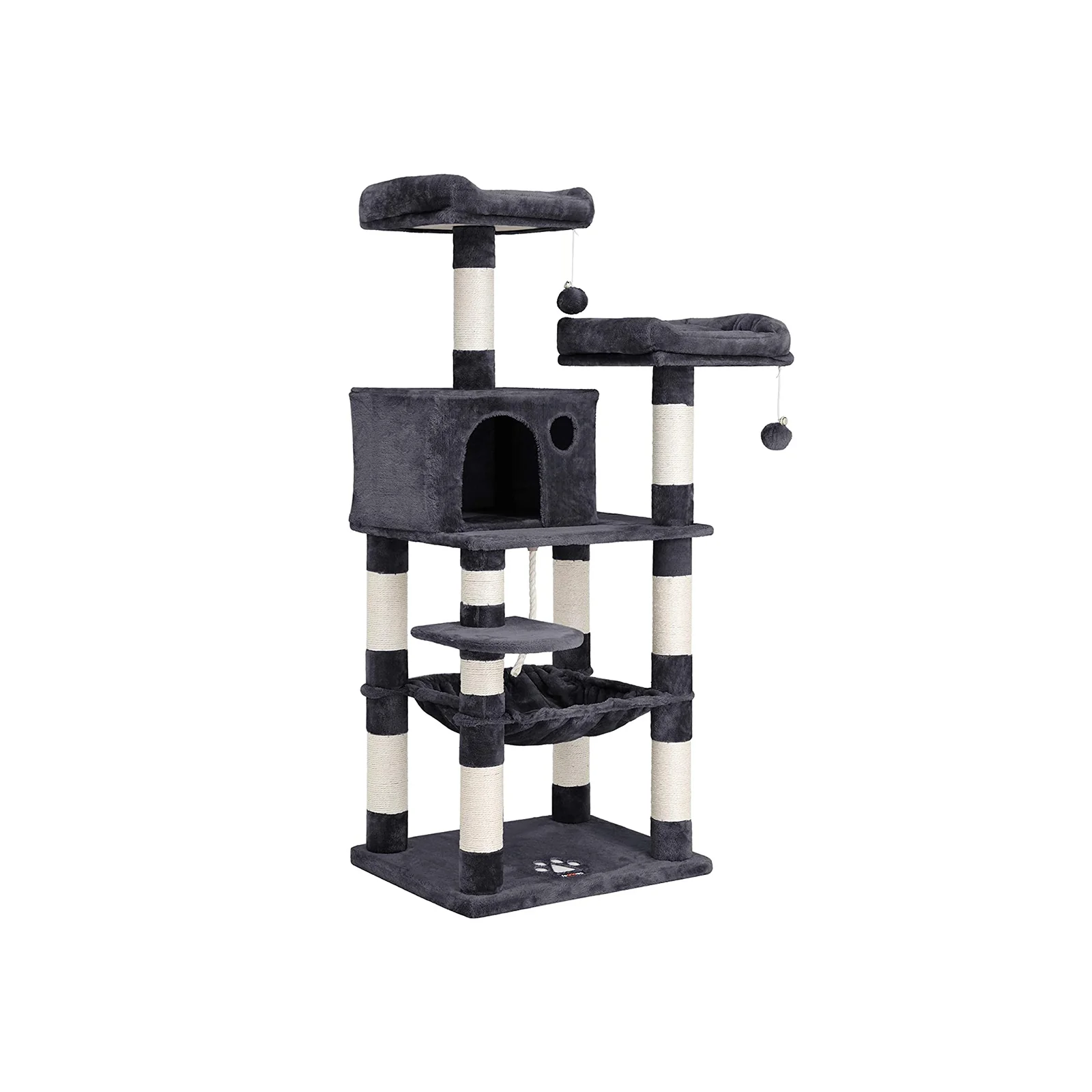 Arbre à chat à plusieurs niveaux