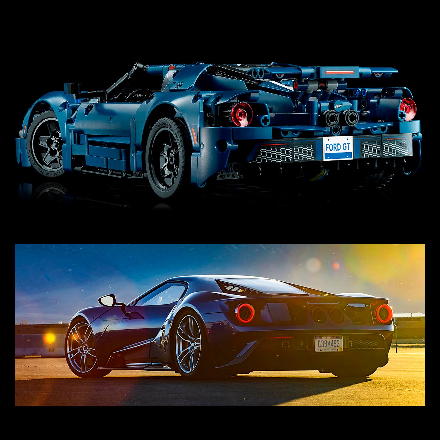 LEGO Technic 2022 Ford GT bilmodel til voksne 42154