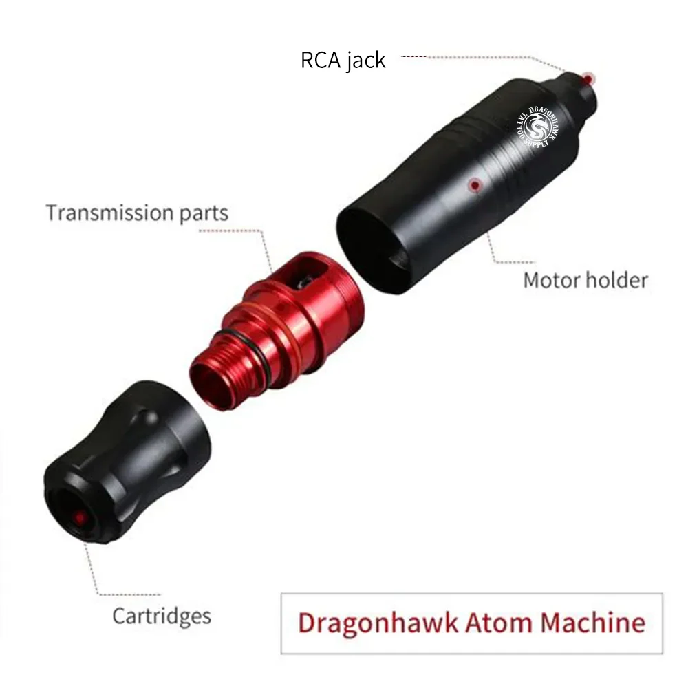 Dragonhawk Rotary Tattoo Machine Starterpaket