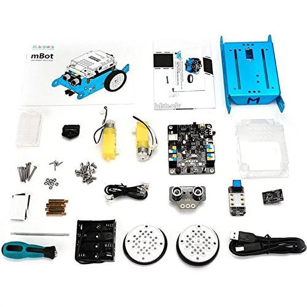 Kit DIY Makeblock mBot (version Bluetooth) – Éducation STEM – Arduino – Scratch 2.0 – Kit robot programmable pour l