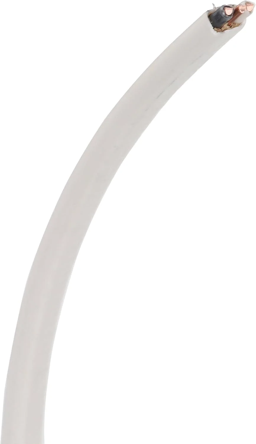 Southwire 100' 14/2 W Ground Romex Brand Simpull Residential Indoor Electrical Wire Type NM - B 28827423, White