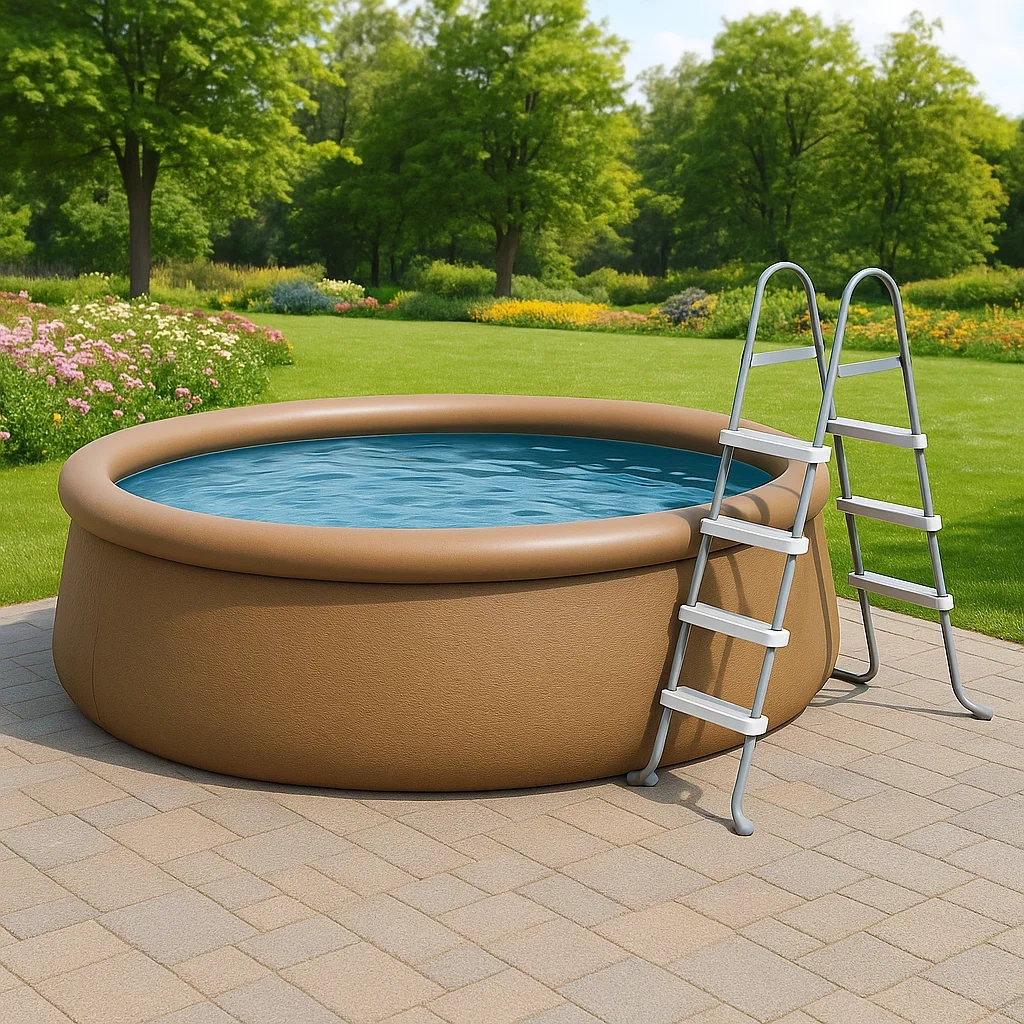 Piscine hors-sol 366 x 76 cm avec pompe de filtration NzMEudCB53Qp