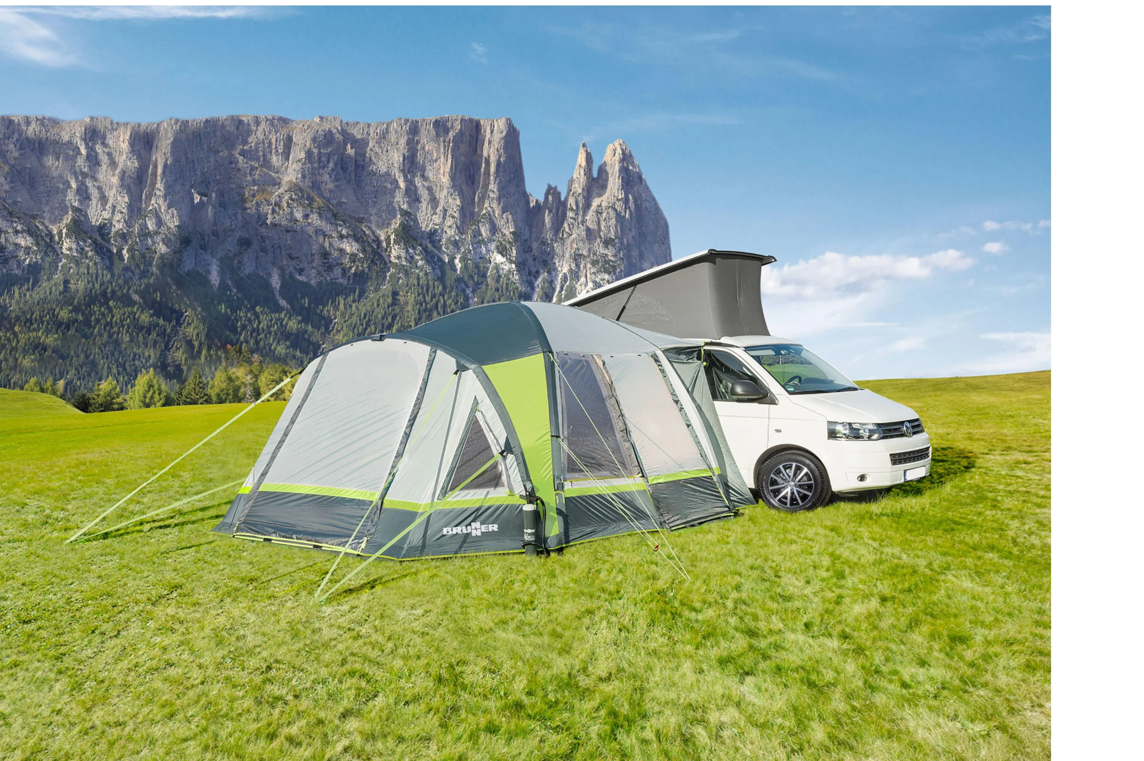 2025 A.I.R. Tech oppusteligt telt til varevogne (højde 180-230 cm)