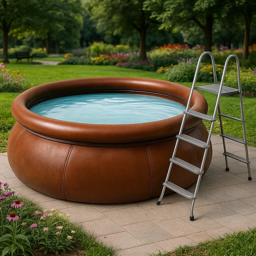 Runder Aufstellpool 350x350x90 mit Wasserreiniger taEupcYW19MI