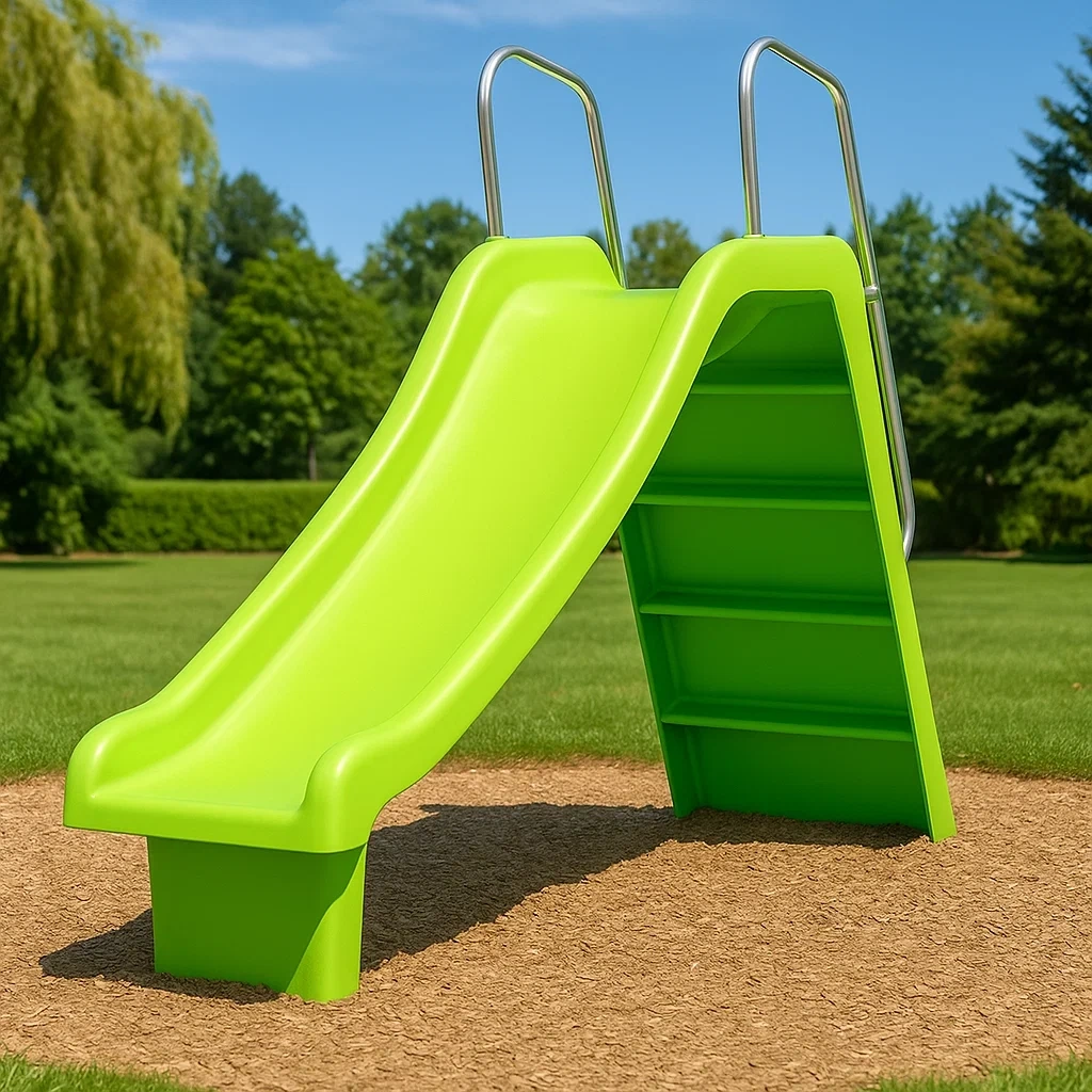 Toboggan vert 180 x 80 x 120 cm, à partir de 3 ans, non pliable - XLRsYWhG76bE