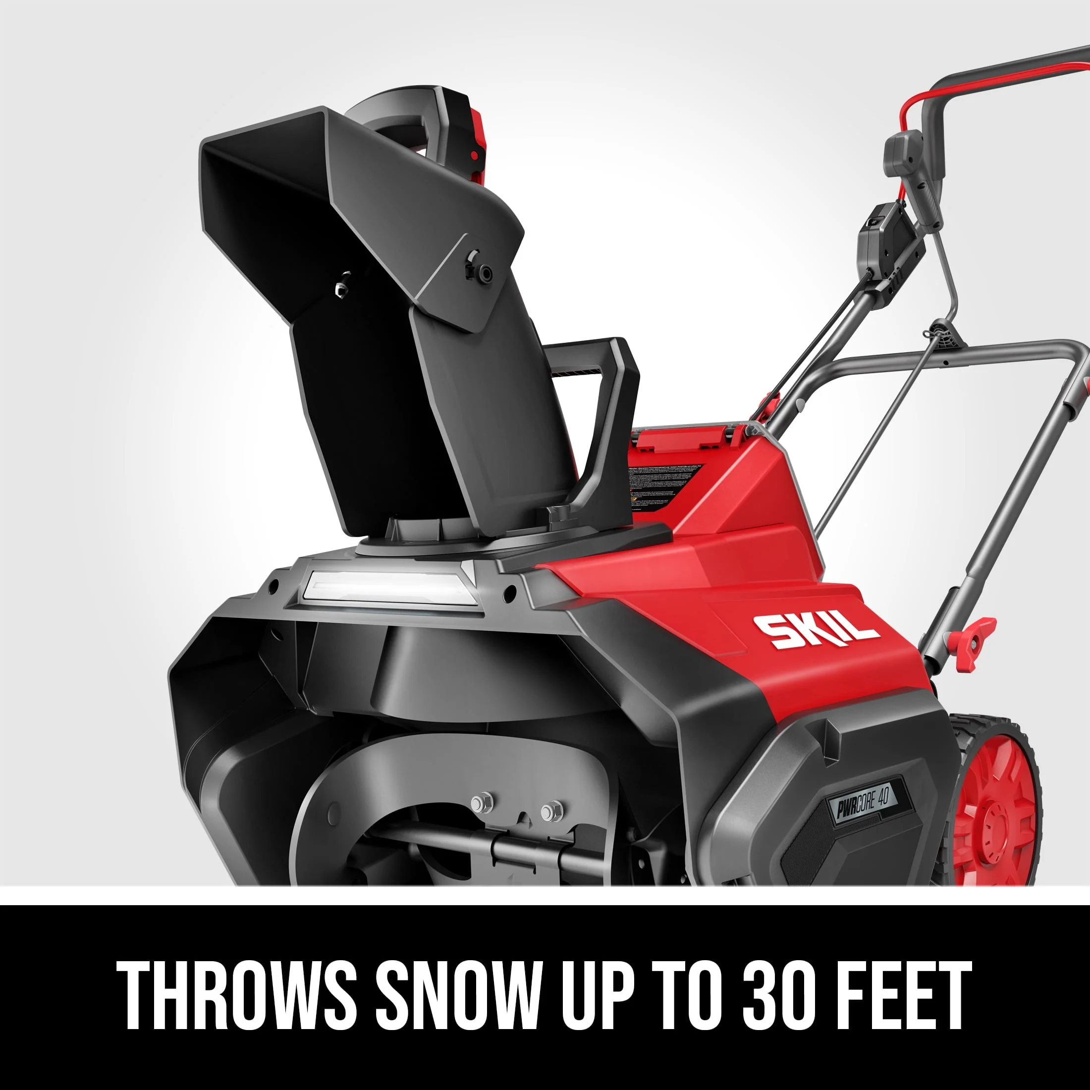 SKIL SB2001C - 10 40V Brushless 20'' Single - Stage Snow Blower Kit W/6.0ah Battery & Charger