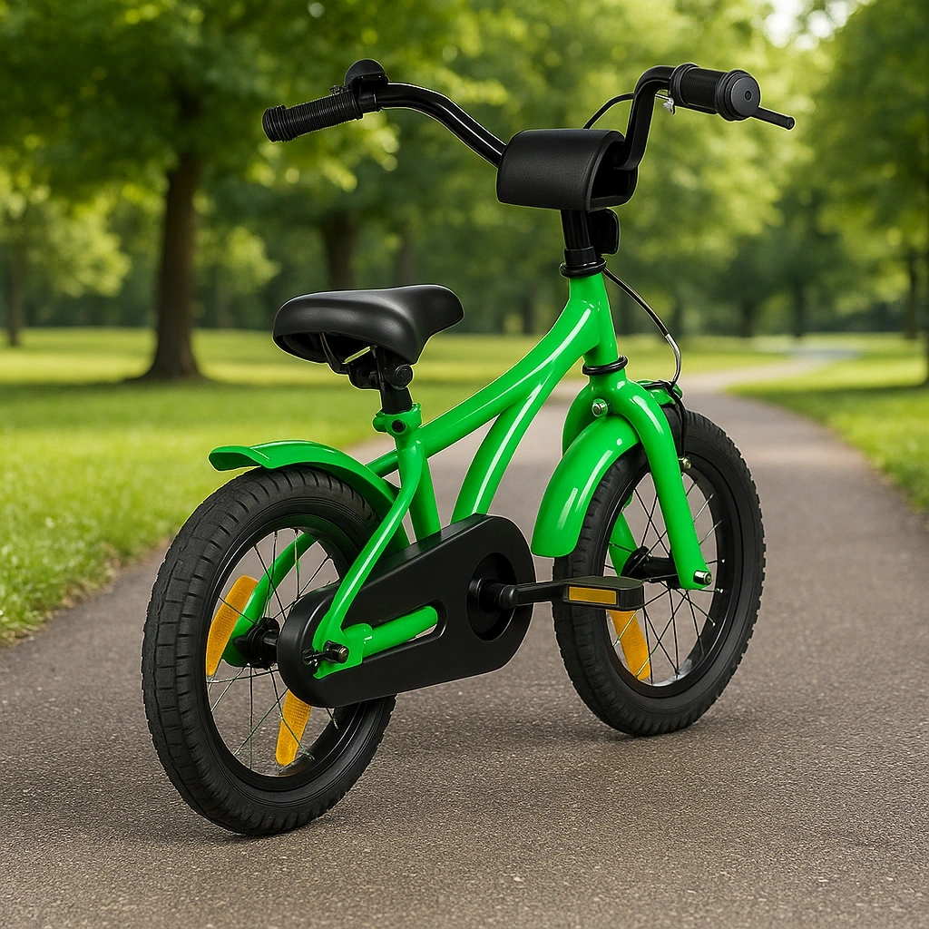 Vélo enfant vert, adapté aux enfants, matériau durable - LqjRWBNM97gs