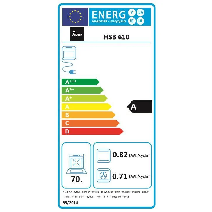 Teka HSB610 multifunktionsovn