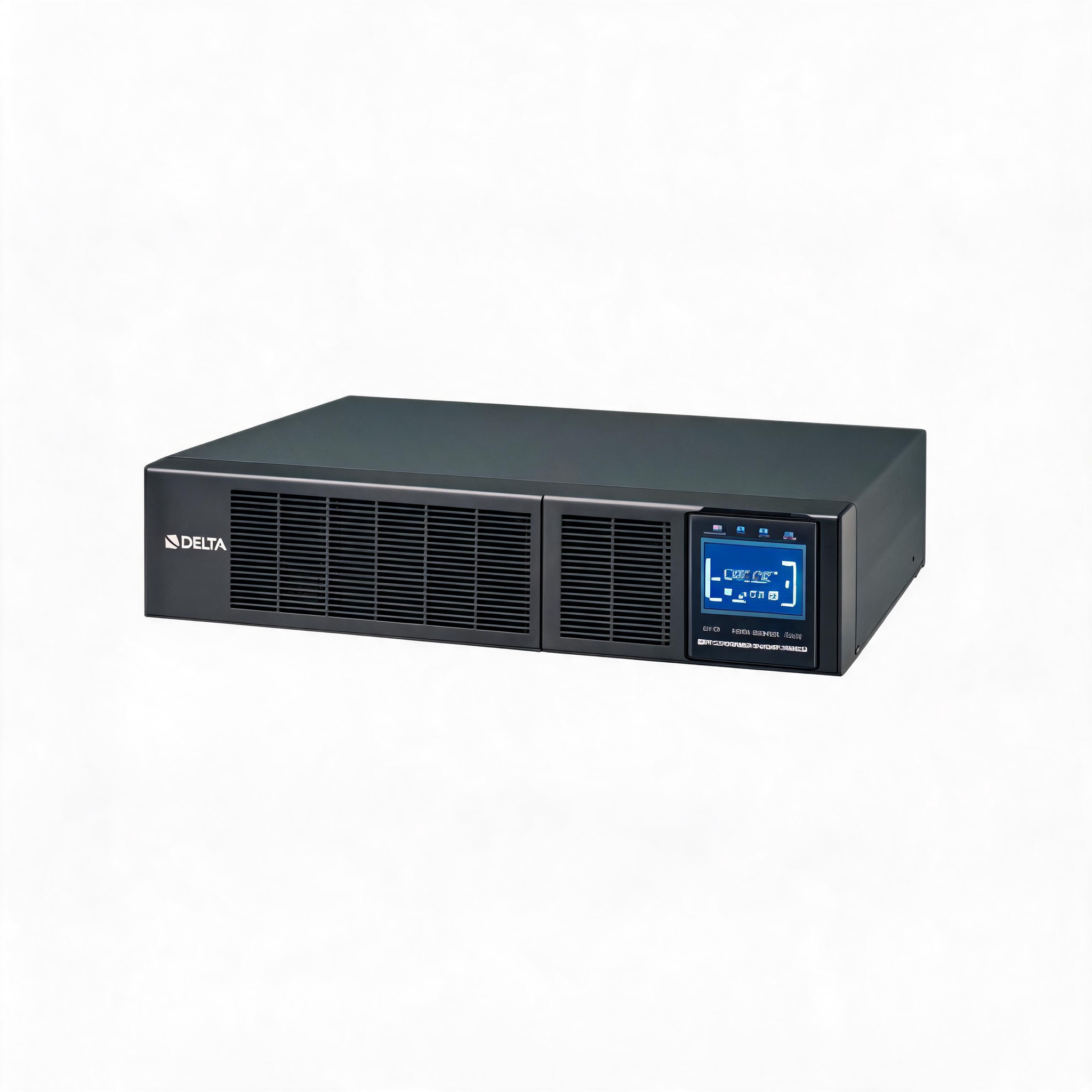 Rack-mounted single-input single-output high-frequency online UPS