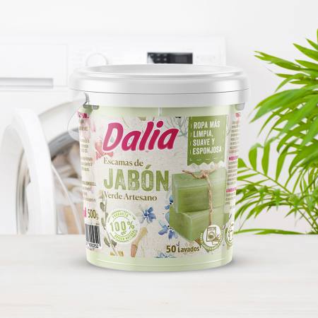 Flocons de savon Dahlia Verts