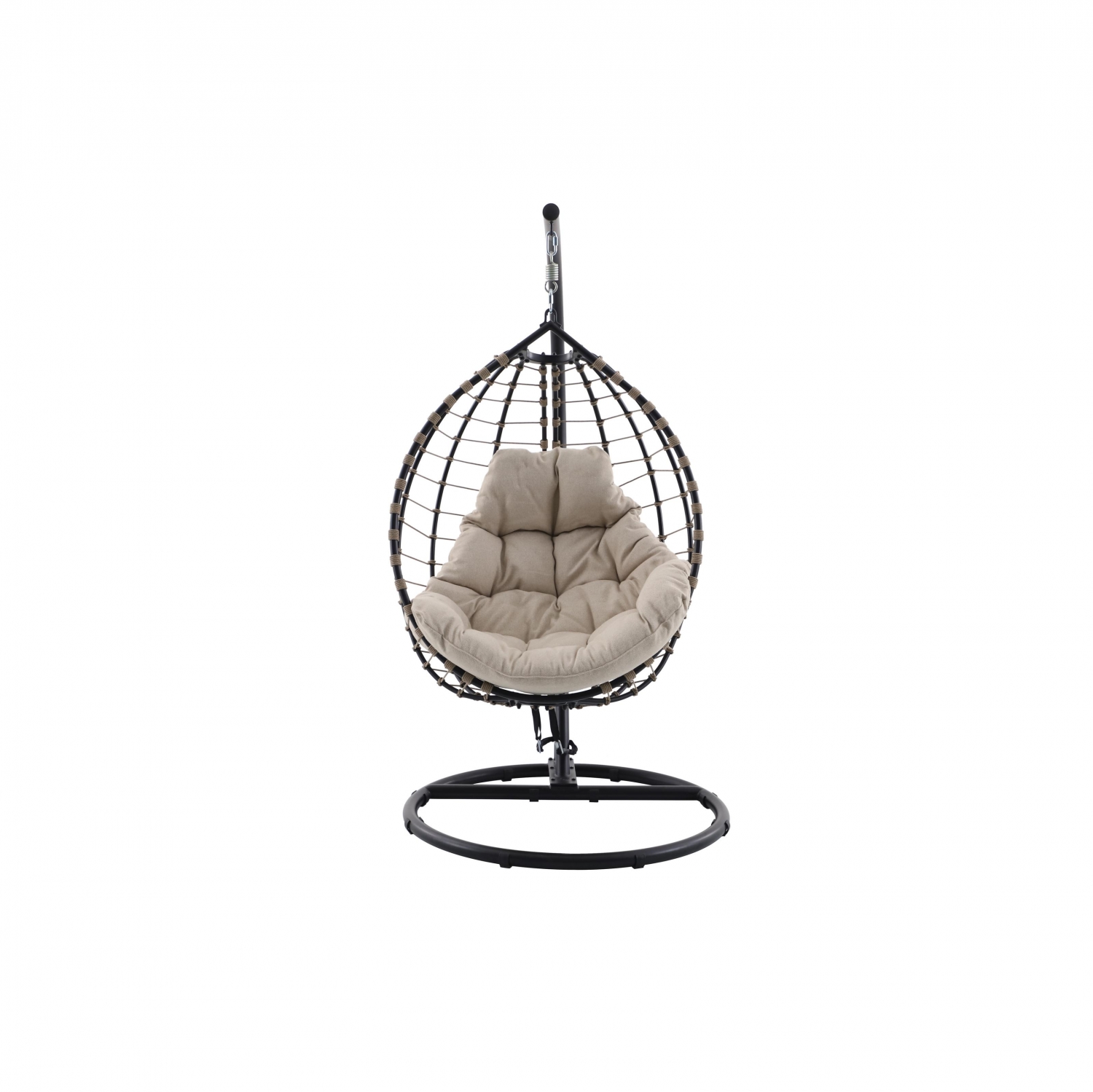 Siena hængestol i haven - sand