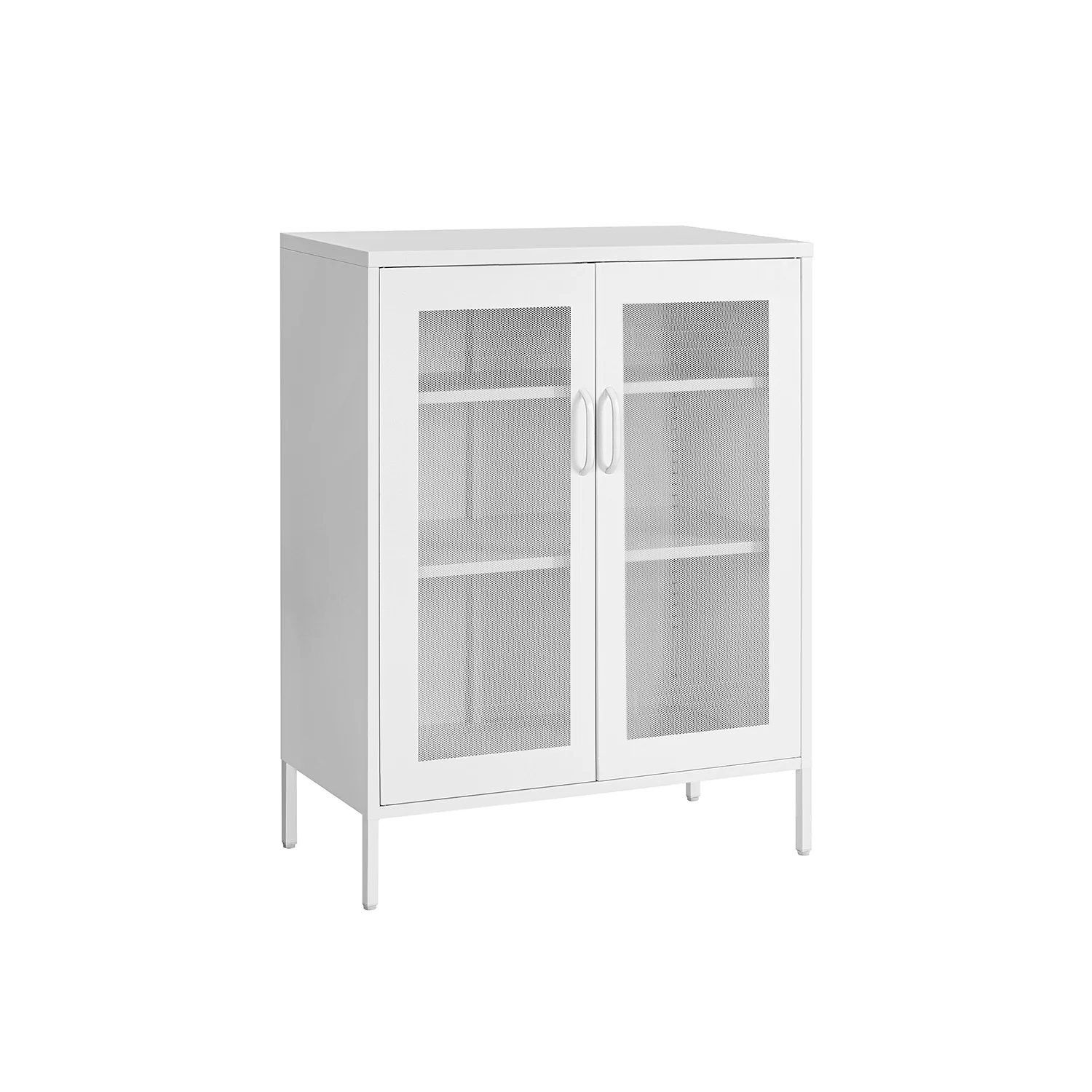 Metalopbevaringsskab med netdøre