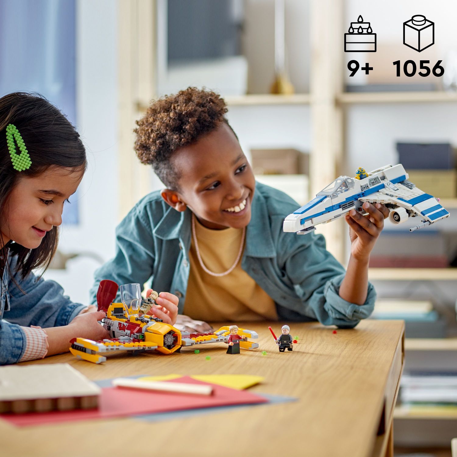 LEGO Star Wars : Ahsoka, E-Wing de la Nouvelle République contre Shin Hati Starfighter 75364