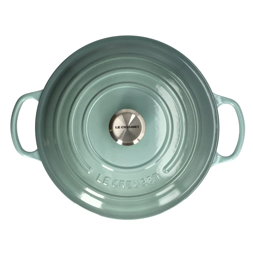 2025 Le Creuset - Signature Rund Gryderet, Havsaltfarve, 24 cm, 4,2 l