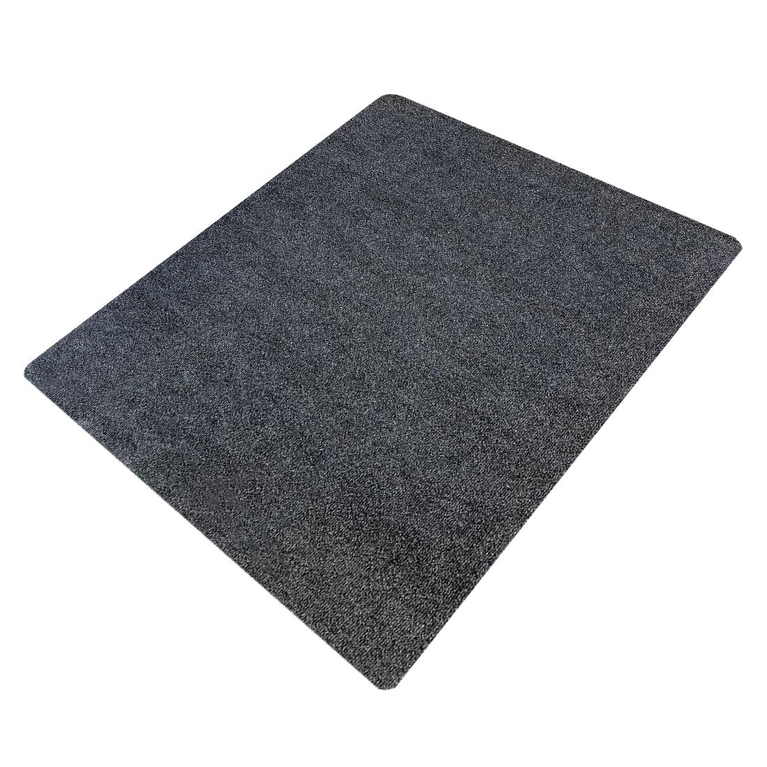 Acomoda Textile – Tapis de barbecue ignifuge noir avec revêtement antidérapant 100 x 120 cm. Tapis réglable et facile à nettoyer pour protéger les sols intérieurs et extérieurs.