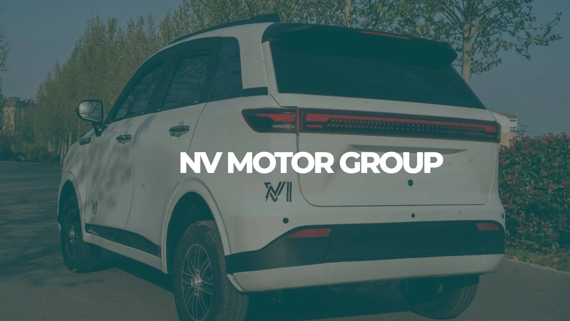 NV Motor Group NVII Mini Electric LSV 4 - Passenger Low - Speed Vehicle, 25 MPH Top Speed, 90 - Mile Range, 3000W/4000W Dual Motors Powered Ride - on