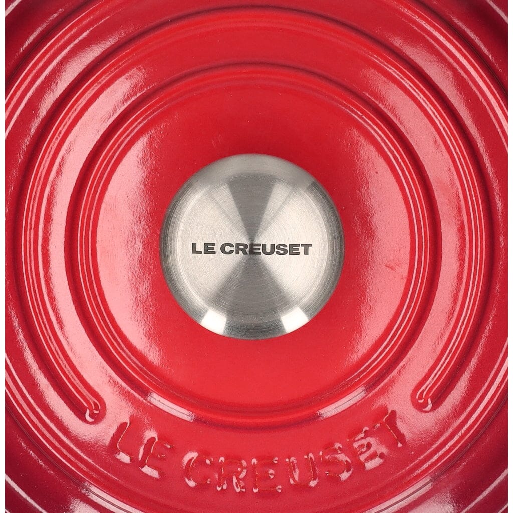2025 Le Creuset - Signature Rund Bradepande/Gryderet Kirsebær 24 cm 4,2 l