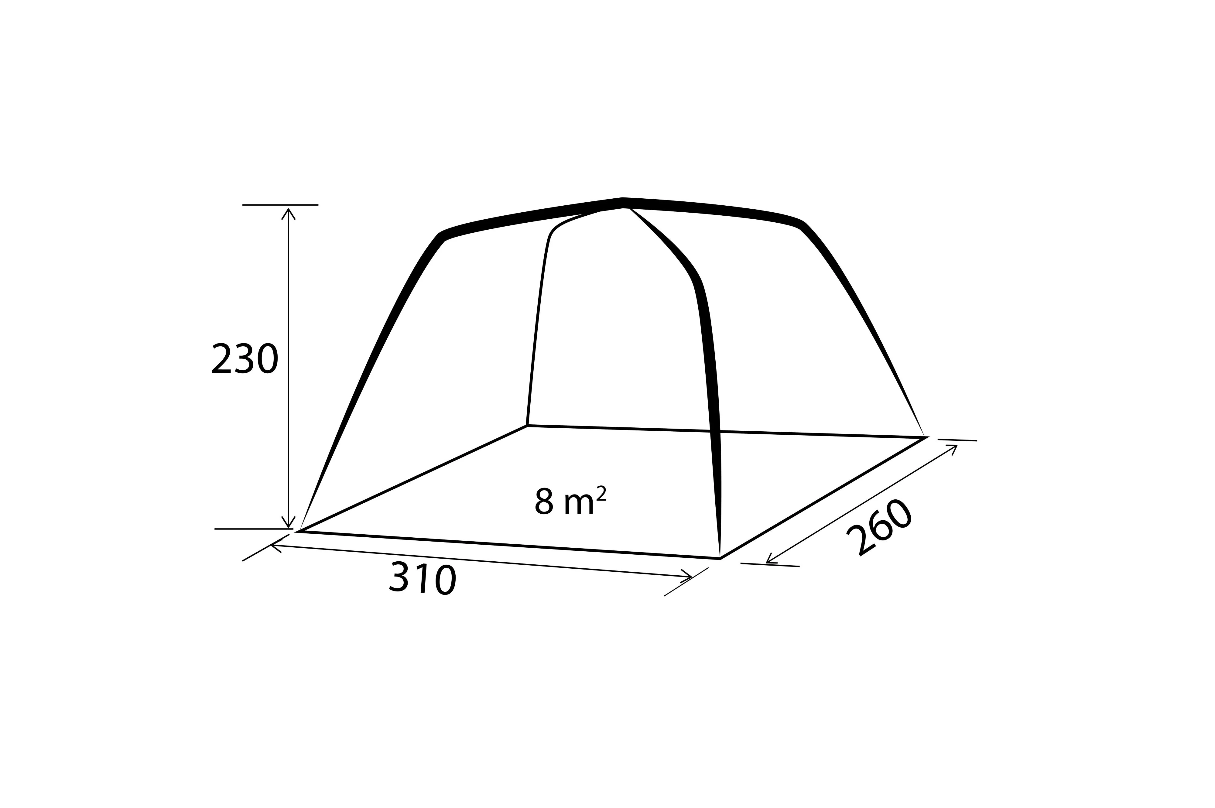2025 Elektrisk oppusteligt telt til varevogn med Li-ion-batteri. Automatisk oppustning og tilslutning til markisestang (180-240 cm)