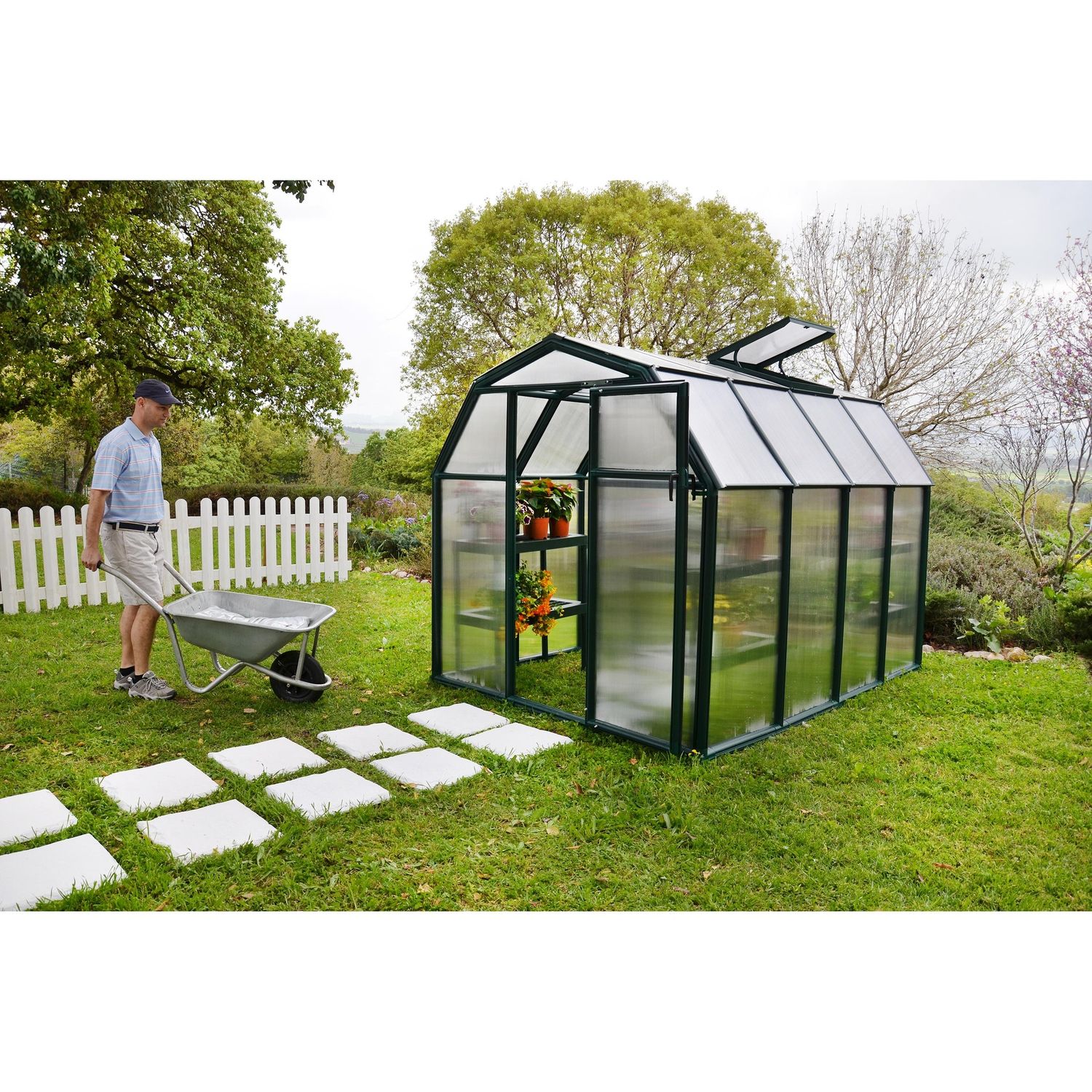 Eco Grow Drivhus 259x204 cm