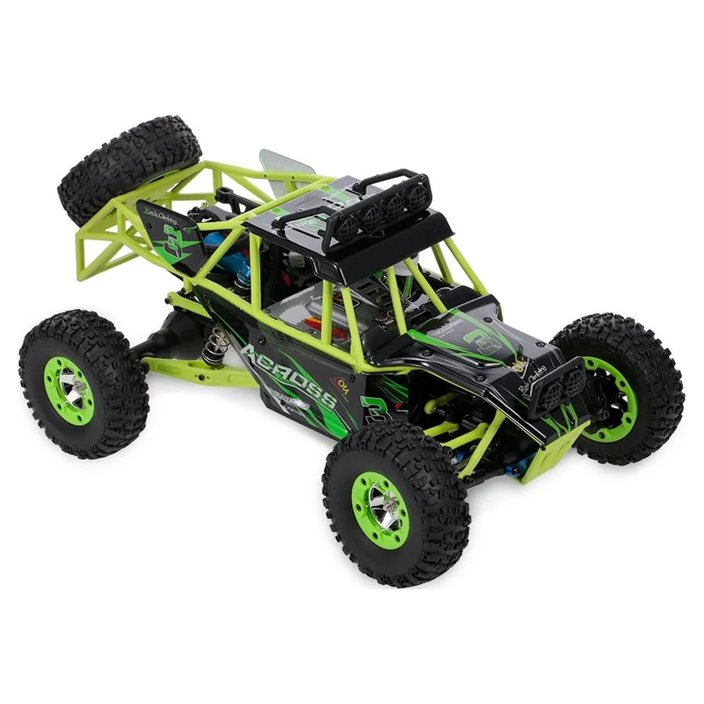 Wltoys 2025 1/12 - Voiture tout-terrain télécommandée haute vitesse. 50 km/h. 2,4 GHz. Quatre roues motrices. Télécommande. Tout-terrain. Crawler.
