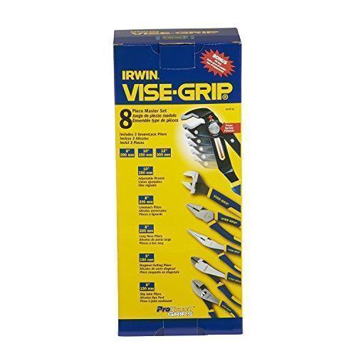 Jeu de pinces GrooveLock IRWIN VISE-GRIP, 8 pièces (2078712)